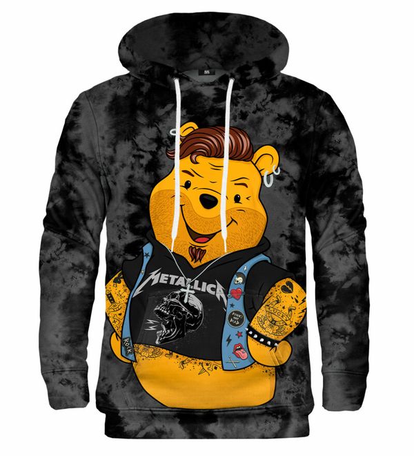 Mr. GUGU & Miss GO Mr. GUGU & Miss GO Unisex's Winnie The Metal Hoodie H-K2194