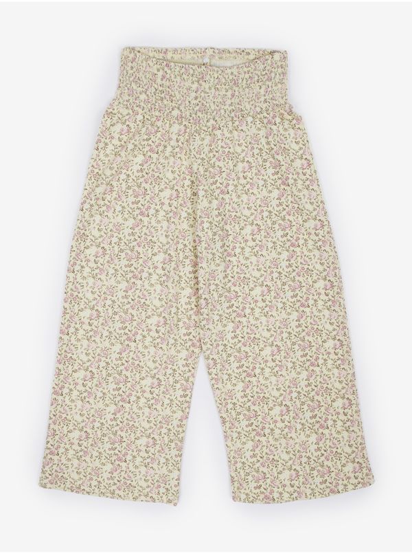 name it Beige Girly Flowered Pants name it Justice - Girls