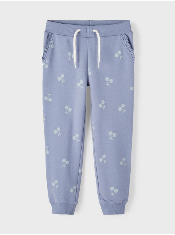 name it Blue Girly Patterned Sweatpants name it Trina - Girls