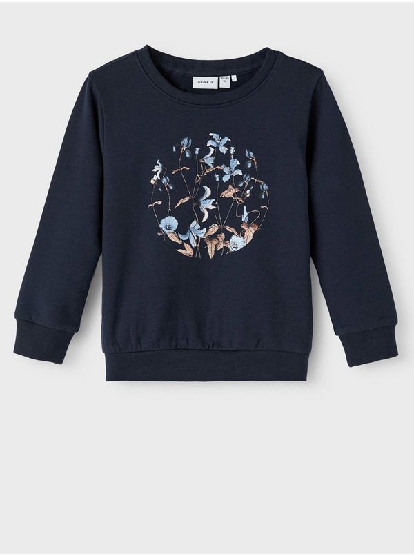 name it Dark blue girly sweatshirt name it Talia - Girls