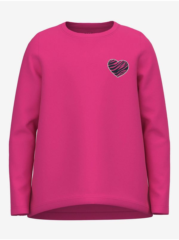 name it Dark pink girly sweatshirt name it Violet - Girls