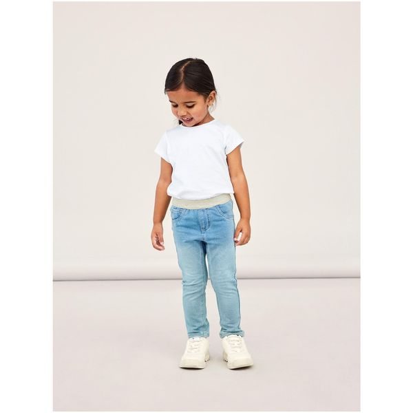 name it Light blue girls' jeans with embroidered effect name it Salli - unisex