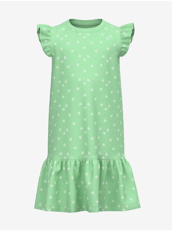 name it Light green girly patterned dress name it Vida - Girls