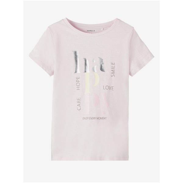 name it Light Pink Girl T-Shirt name it Halluna - Girls
