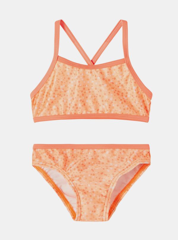 name it Orange Girls Patterned Two Piece Swimwear name it Felisia - Unisex