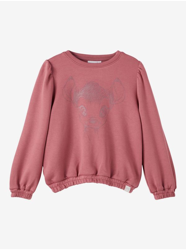 name it Pink Girl Sweatshirt name it Bambi - Girls