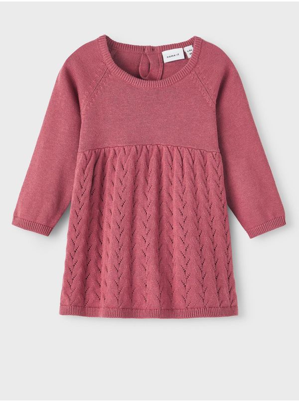 name it Pink girly sweater dress name it Tomille - Girls