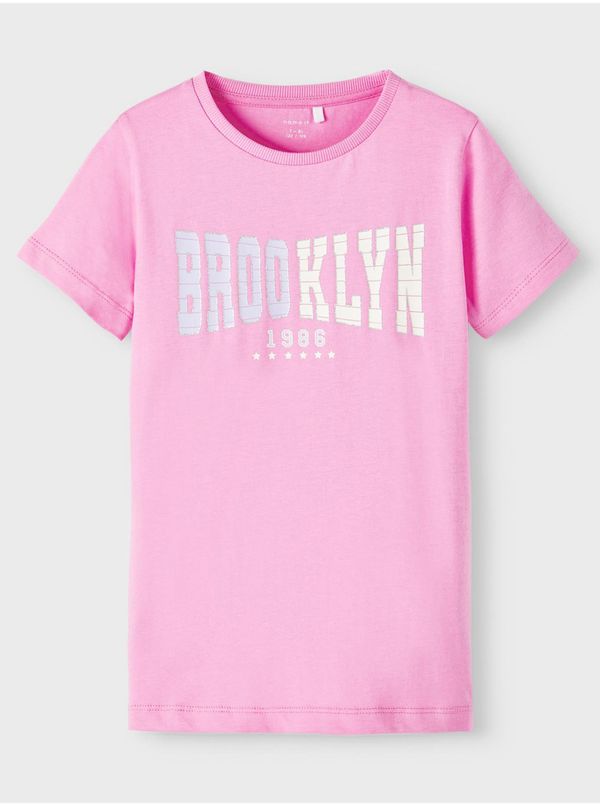 name it Pink girly T-shirt name it Brigita - Girls