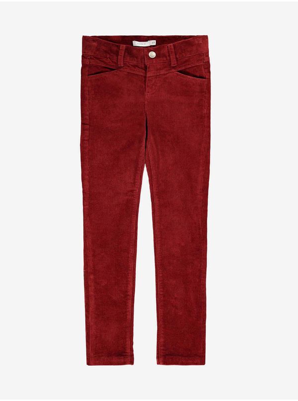 name it Red Girl Corduroy Pants name it Polly - unisex