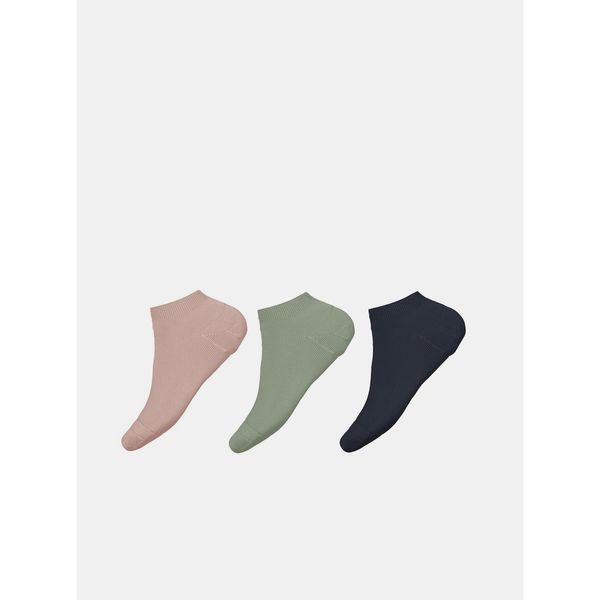 name it Set of three pairs of girls' socks in blue and pink name it Vira - unisex