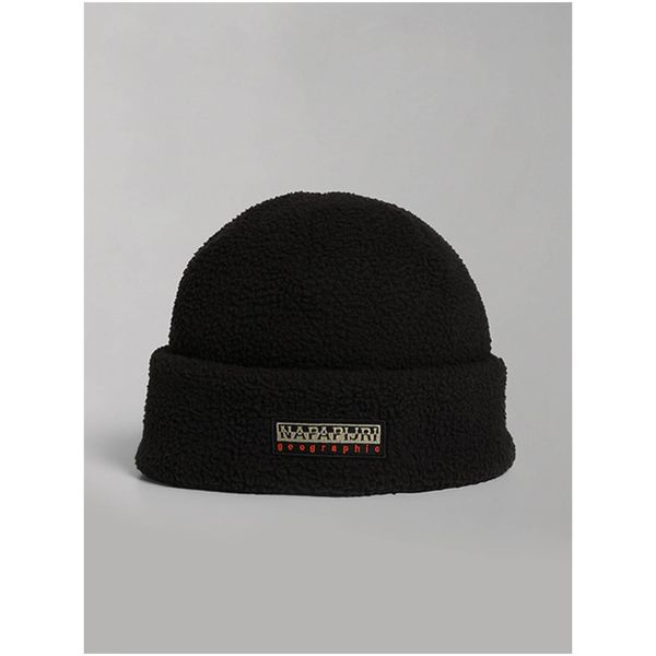 Napapijri Black Winter Beanie NAPAPIJRI Rock - Men