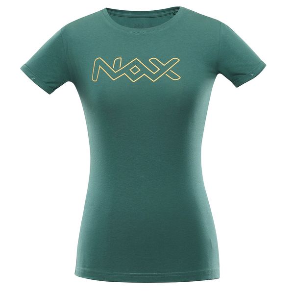 NAX Dámské bavlněné triko nax NAX RIVA foliage green