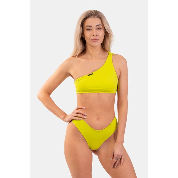 NEBBIA Bandeau Bikini plavky na jedno rameno M, green