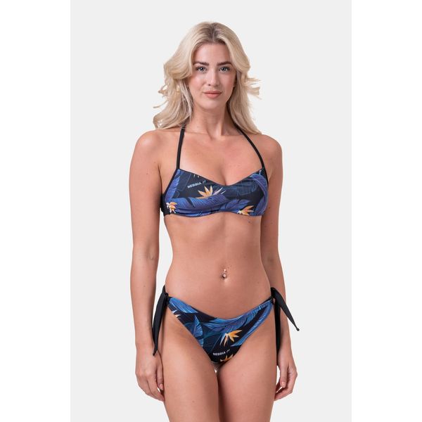 NEBBIA Earth Powered bikini - vrchný diel M, ocean blue