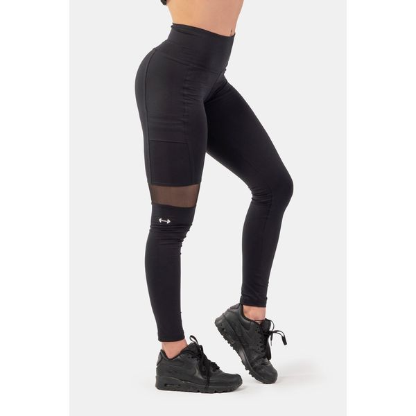 NEBBIA NEBBIA Sporty leggings with a high waist and side pocket