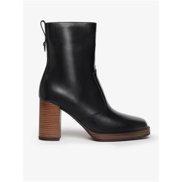 NeroGiardini NeroGiardini Black Leather Heeled Boots Nero Giardini - Women