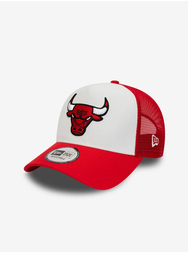 New Era Red and White Men's Cap New Era - Men