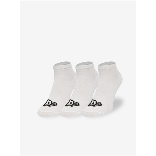 New Era Set of three pairs of socks in White New Era - Men
