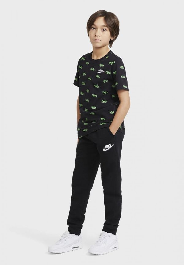 Nike Nike Kids's T-shirt Script Printed DC7508-010