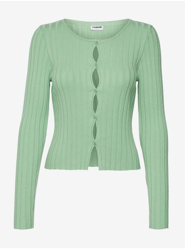 Noisy May Light Green Cardigan Noisy May Frey - Ladies