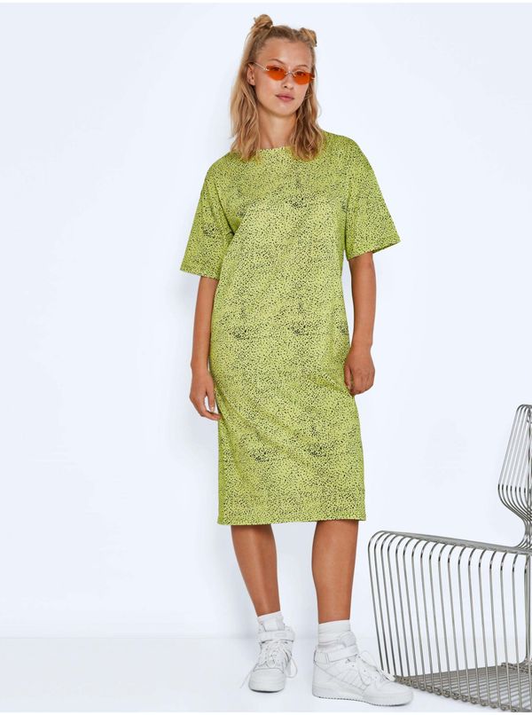 Noisy May Light green patterned dress Noisy May Anna - Women