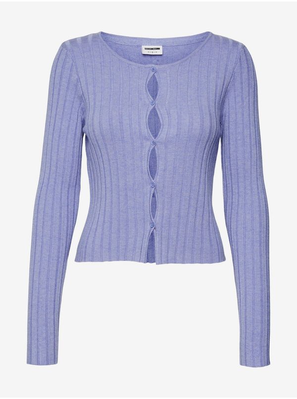 Noisy May Light Purple Ladies Cardigan Noisy May Frey - Ladies