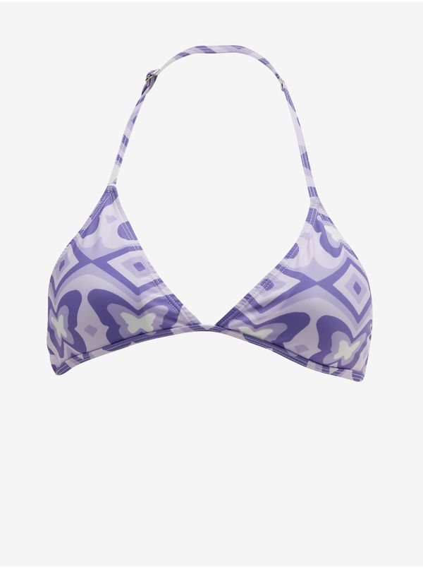 Noisy May Light purple women's swimwear top Noisy May Smiley - Women