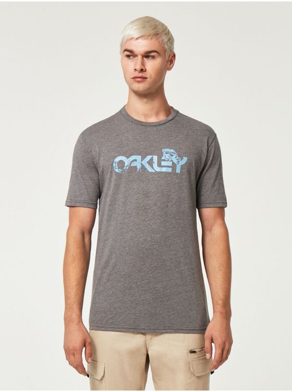 Oakley Grey Men's Heathed T-Shirt - Men