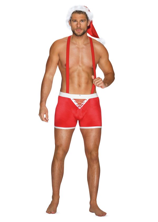 Obsessive Mr. Claus red set red