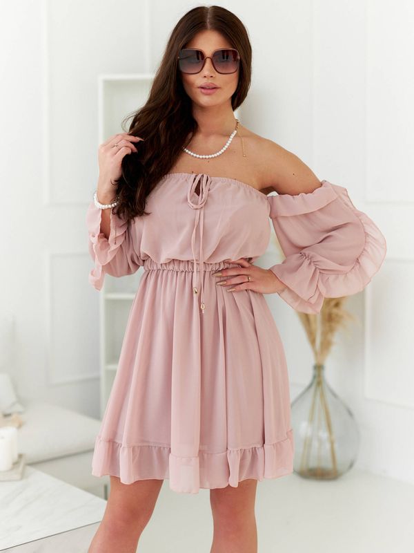 Och Bella Pink dress Och Bella BI-1189. S14