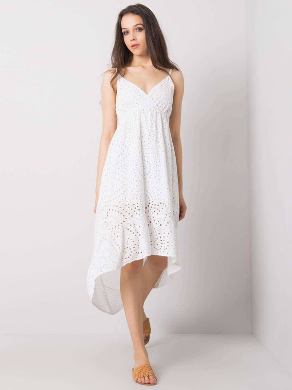 Och Bella White dress Och Bella BI-25480. R01