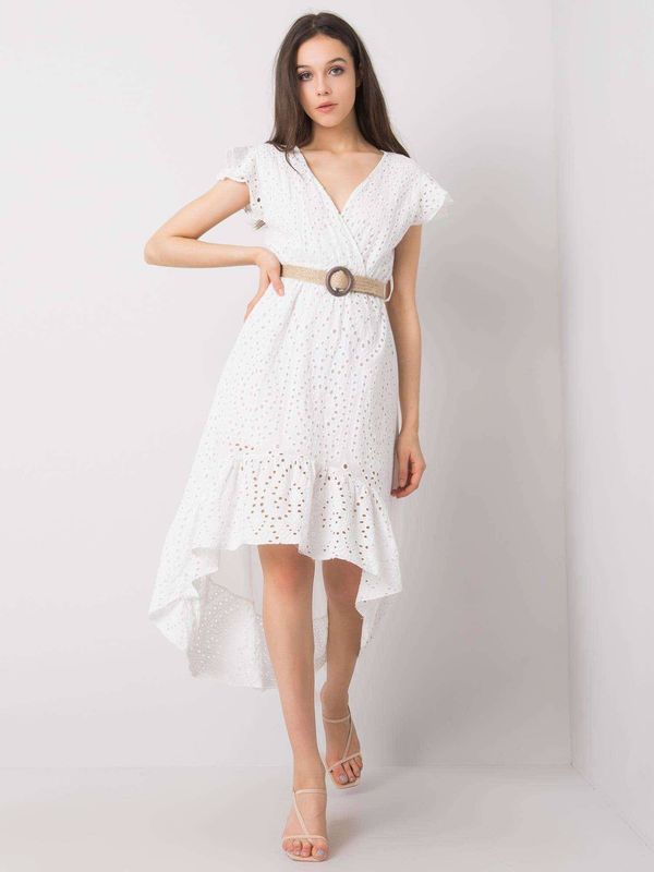Och Bella White dress Och Bella BI-25482. R01