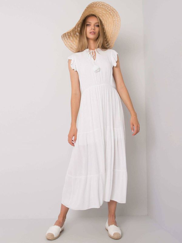 Och Bella White dress Och Bella BI-26623. R01