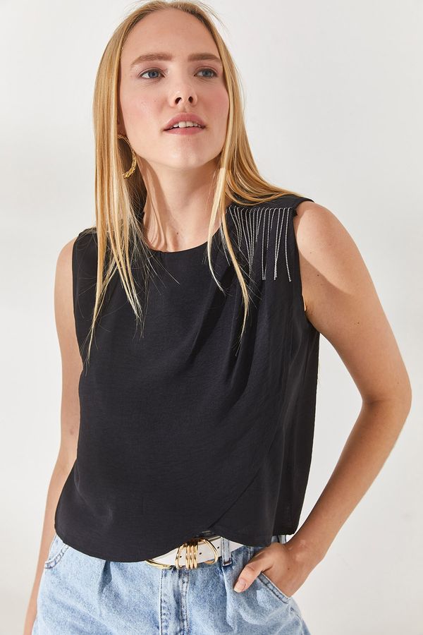 Olalook Olalook Blouse - Black - Relaxed fit