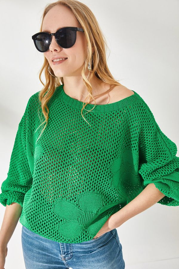 Olalook Olalook Blouse - Green - Oversize