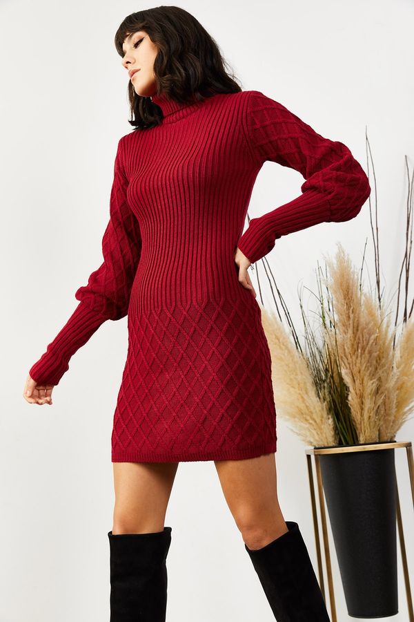 Olalook Olalook Dress - Burgundy - Pullover Dress