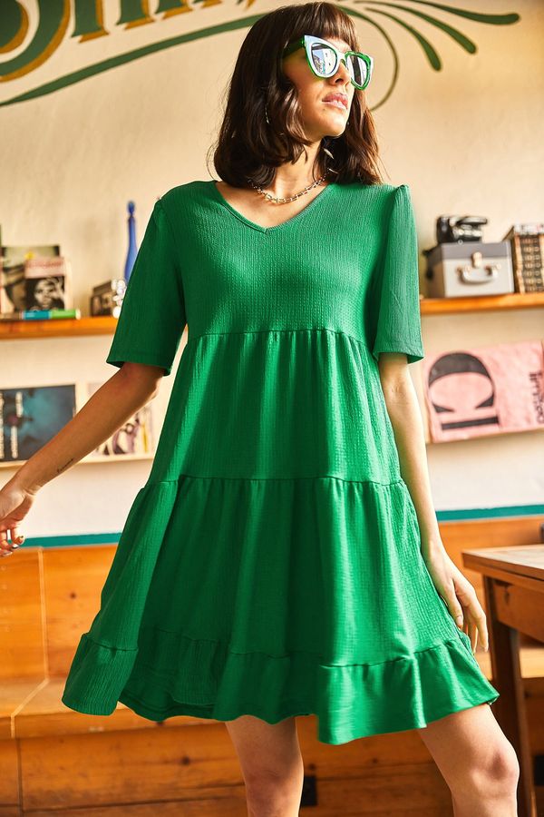 Olalook Olalook Dress - Green - Smock dress