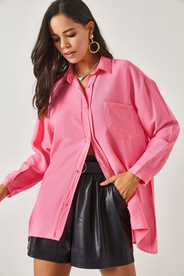 Olalook Olalook Shirt - Pink - Oversize