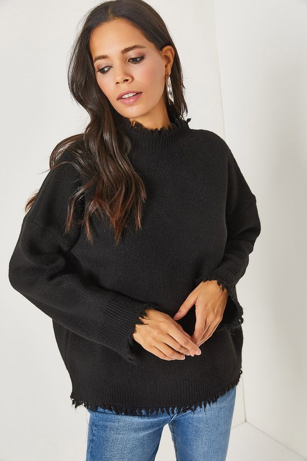 Olalook Olalook Sweater - Black - Oversize