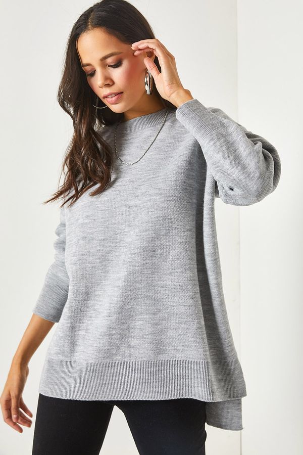 Olalook Olalook Sweater - Gray - Oversize