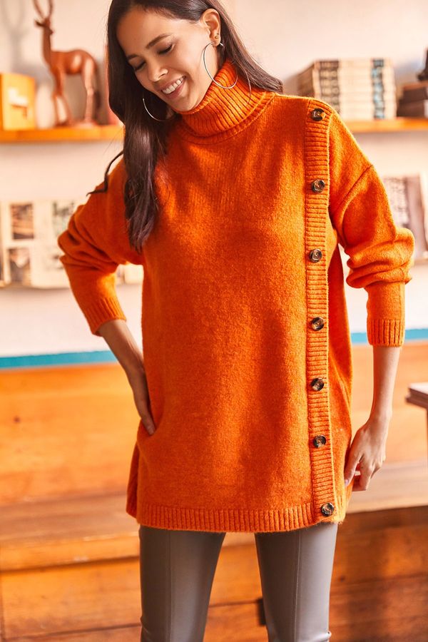 Olalook Olalook Sweater - Orange - Oversize