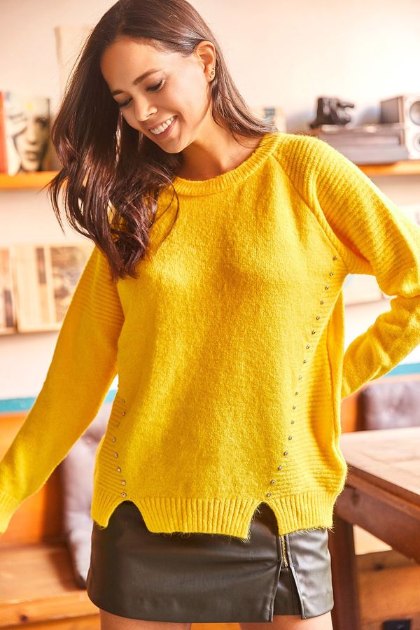 Olalook Olalook Sweater - Yellow - Regular fit