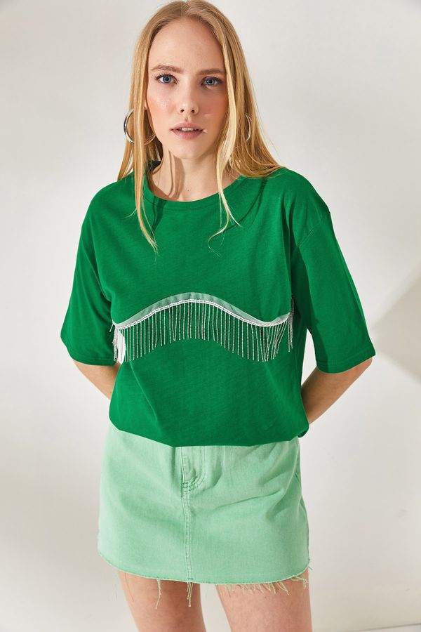 Olalook Olalook T-Shirt - Green - Oversize