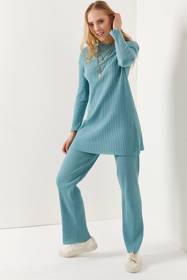 Olalook Olalook Two-Piece Set - Turquoise - Relaxed fit