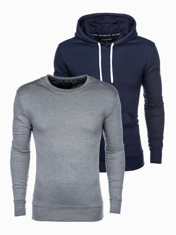 Ombre Ombre BASIC men's sweatshirt set - mix 2