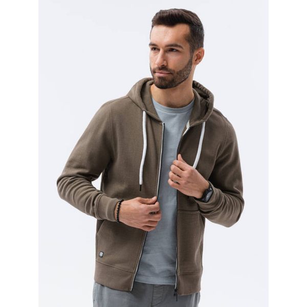 Ombre Ombre Clothing Men's zip-up sweatshirt B1145