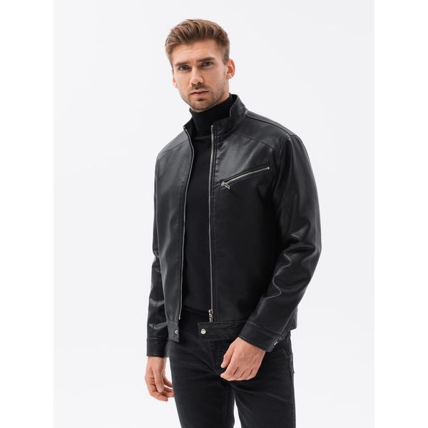 Ombre Ombre Men's leather jacket