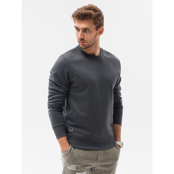 Ombre Ombre Men's plain sweatshirt B978