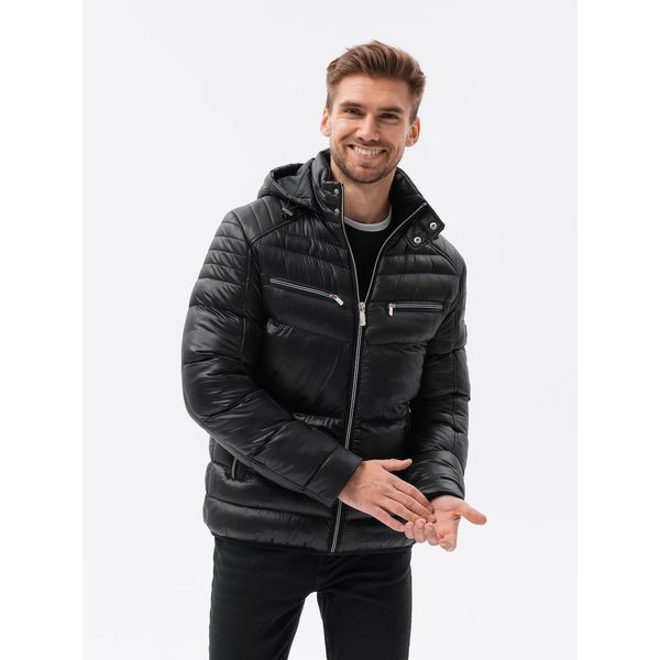 Ombre Ombre Men's winter quilted jacket