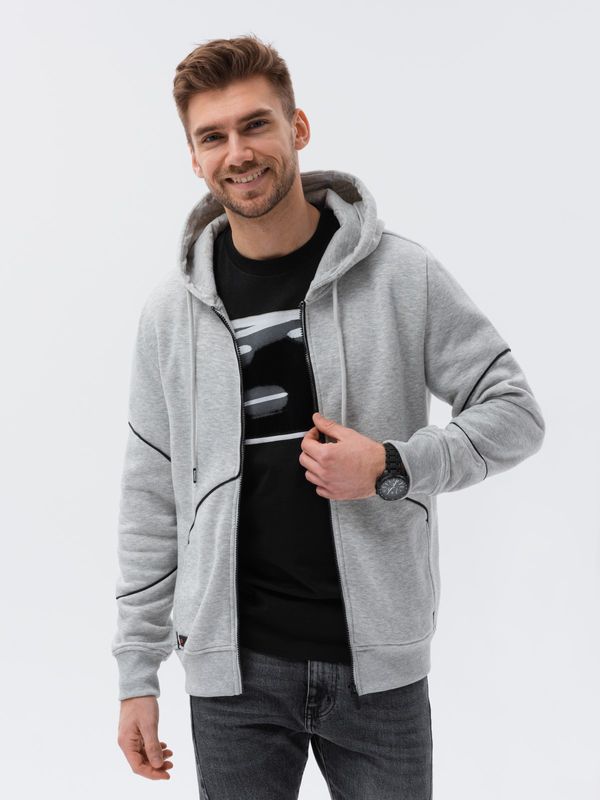 Ombre Ombre Men's zip-up sweatshirt